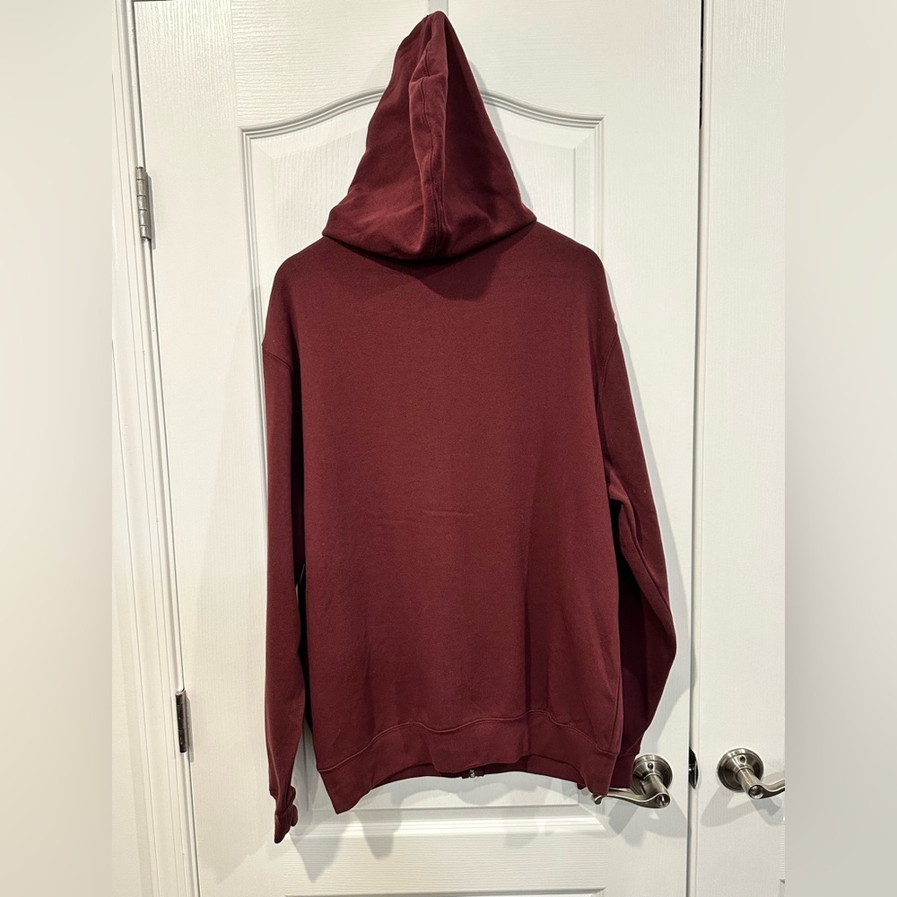 Virginia Tech Hokies Men’s Colosseum Full Zip embroidered Hoodie XL - NWOT - Picture 9 of 10